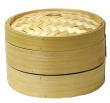 2 Tier 12 inches Bamboo Food Steamer1